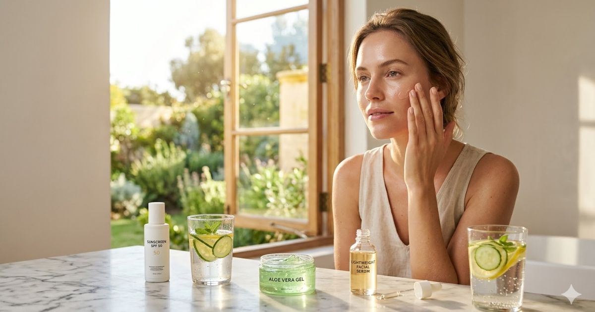 How To Keep Glowing Skin In Summer