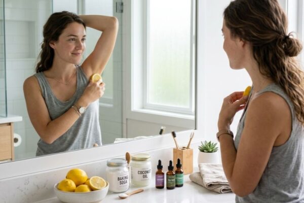 how to reduce body odor naturally